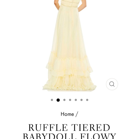 Mac Dugal gown for wedding or prom - Picture 2 of 3